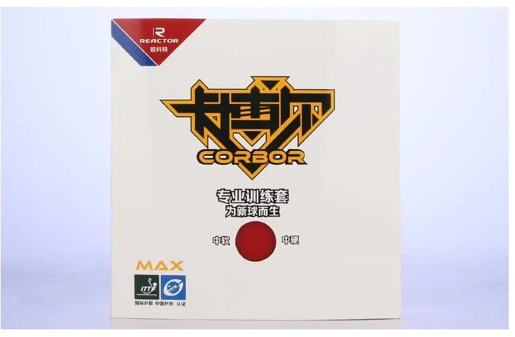 Planet Gates 2 Pcs/Lot Reactor Original Pips-In CORBOR Table Tennis Rubber With Sponge Ping Pong Rubber Tenis De Mesa