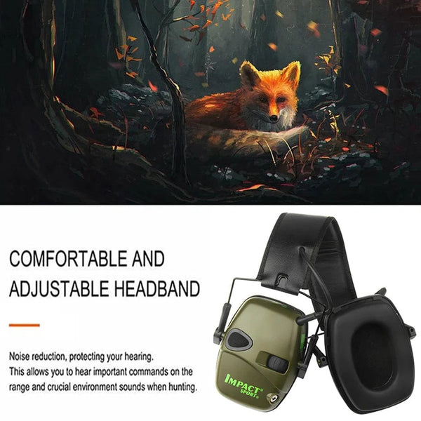 Planet Gates 2 PCS Original Tactical Electronic Shooting Earmuff Outdoor Sports Anti-noise Headset Impact Sound Amplification Hearing