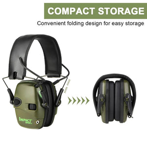 Planet Gates 2 PCS Original Tactical Electronic Shooting Earmuff Outdoor Sports Anti-noise Headset Impact Sound Amplification Hearing