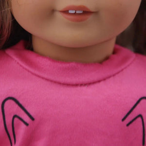 Planet Gates 2 Pcs/Set=Shirts + Pants Doll Clothes Accessories For Born Baby 43cm & 18 Inch American Doll Girl's Toys & Our Generation Nenuco