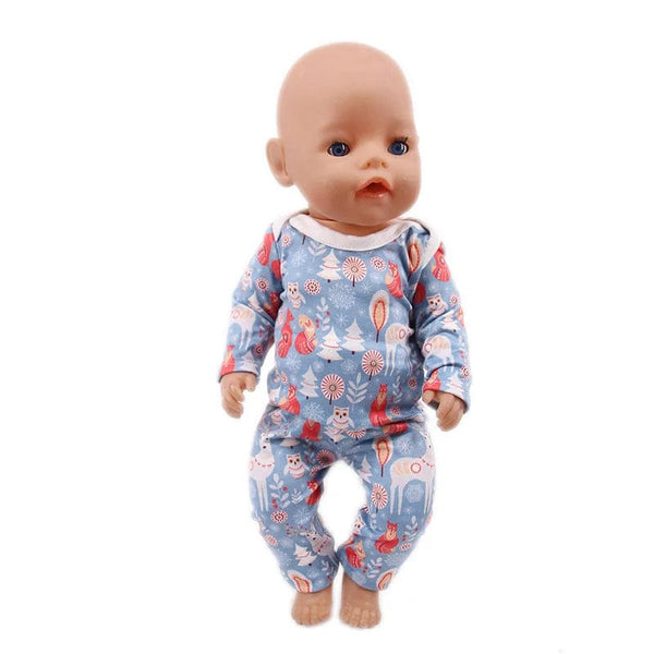 Planet Gates 2 Pcs/Set=Shirts + Pants Doll Clothes Accessories For Born Baby 43cm Items & 18 Inch American Doll Girl's Toys & Our Generation