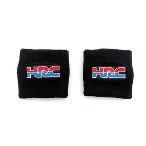 Planet Gates 2 Pieces / CHINA Motorcycle Front Fluid Oil Brake Reservoir Tank Cap Sock Cuff Cover For Honda HRC CBR250RR CBR600RR CBR1000RR CBR500R CBR300R CB