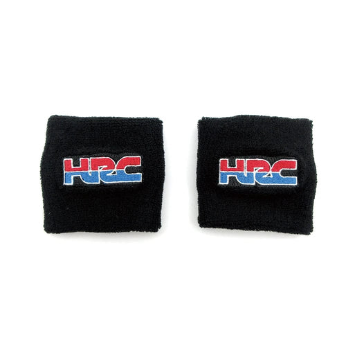 Planet Gates 2 Pieces / CHINA Motorcycle Front Fluid Oil Brake Reservoir Tank Cap Sock Cuff Cover For Honda HRC CBR250RR CBR600RR CBR1000RR CBR500R CBR300R CB