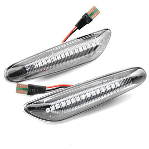 Planet Gates 2 pieces Led Dynamic Side Marker Turn Signal Light Indicator Blinker Lamp Signal Lamp For BMW E90 E91 E92 E93 E60 E87 E82 E46