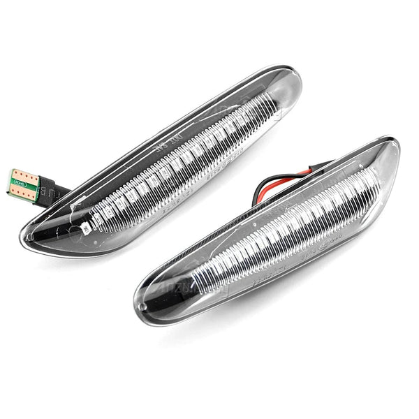 Planet Gates 2 pieces Led Dynamic Side Marker Turn Signal Light Indicator Blinker Lamp Signal Lamp For BMW E90 E91 E92 E93 E60 E87 E82 E46