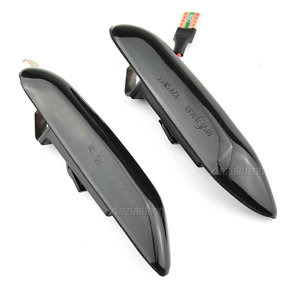 Planet Gates 2 pieces Led Dynamic Side Marker Turn Signal Light Indicator Blinker Lamp Signal Lamp For BMW E90 E91 E92 E93 E60 E87 E82 E46
