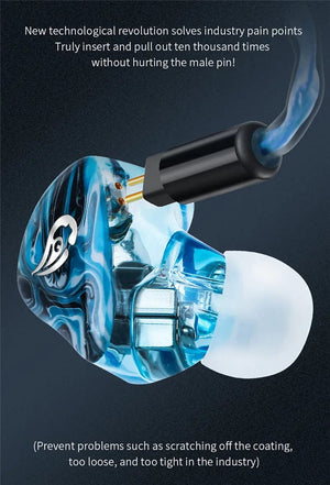 Planet Gates 2 Pin 0.7mm 0.8mm Male Flat Convex Concave Double Needle 0.78mm Connector Female Socket Headphone Plug Consumer Electronics