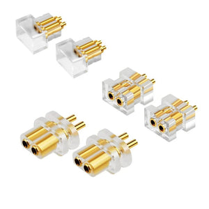 Planet Gates 2 Pin 0.7mm 0.8mm Male Flat Convex Concave Double Needle 0.78mm Connector Female Socket Headphone Plug Consumer Electronics