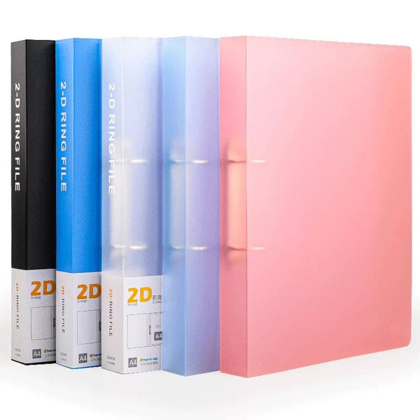 Planet Gates 2-ring File Binder File Folder A4 Binder Folder Cover Office Document Organizer Can Hold 200 Sheets Test Paper Desk Organizer