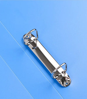 Planet Gates 2-ring File Binder File Folder A4 Binder Folder Cover Office Document Organizer Can Hold 200 Sheets Test Paper Desk Organizer