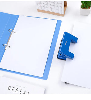 Planet Gates 2-ring File Binder File Folder A4 Binder Folder Cover Office Document Organizer Can Hold 200 Sheets Test Paper Desk Organizer