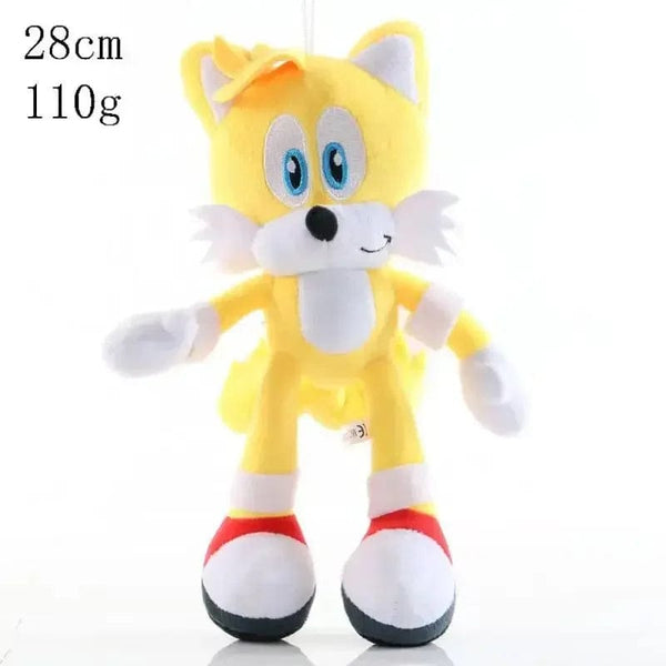 Planet Gates 2 Supersonic Hedgehog Sonic Plush Cartoon Game Anime Children's Plush Doll Toys Christmas Birthday Gift Wholesale Size 30cm