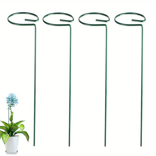 Planet Gates 2 Support Rods 2pcs, Iron Plant Support Pole 39.88cm*6.3cm, Plant Support Stakes, Flower Garden Stakes Plant Stick Supports Cages Ring Hoops