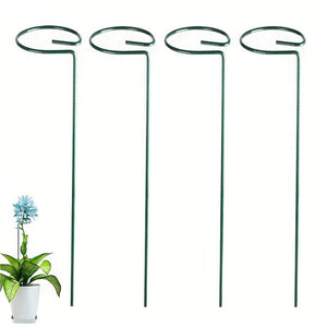 Planet Gates 2 Support Rods 2pcs, Iron Plant Support Pole 39.88cm*6.3cm, Plant Support Stakes, Flower Garden Stakes Plant Stick Supports Cages Ring Hoops