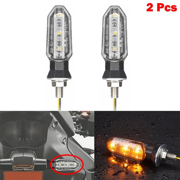 Planet Gates 2 Transparent Lens / CHINA Turn Signals For HONDA Motorcycle 8mm 12V For HONDA CBR500R CBR650F CB650F CBR600RR CB500X CRF250L MSX125 Motorcycle Turn Signal