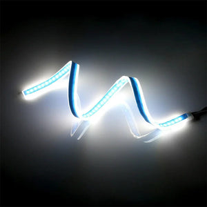 Planet Gates 2 x Sequential LED Strip Turn Signal Indicator Car DRL Daytime Running Light UK