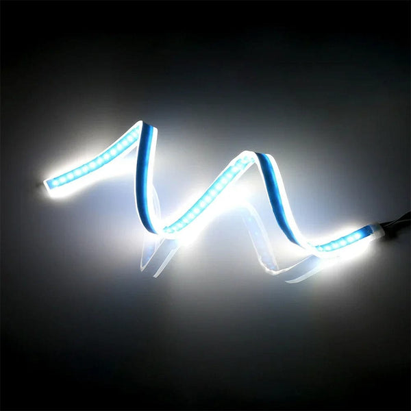 Planet Gates 2 x Sequential LED Strip Turn Signal Indicator Car DRL Daytime Running Light UK