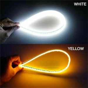 Planet Gates 2 x Sequential LED Strip Turn Signal Indicator Car DRL Daytime Running Light UK