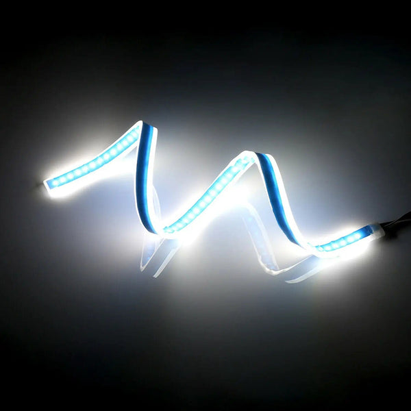 Planet Gates 2 x Sequential LED Strip Turn Signal Indicator Car DRL Daytime Running Light UK