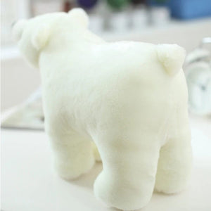 Planet Gates 20/25/35/45cm Super Lovely Polar Bear Family Stuffed Plush Placating Toy Pure White Bear Soft Fabric Doll Gift for Children