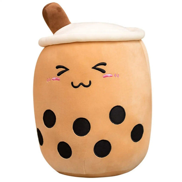 Planet Gates 20-25cm 16 9.4 inch Boba Plush Stuffed Bubble Tea Plushie Cartoon Milk Tea Cup Pillow Soft Kawaii Gifts for Kids