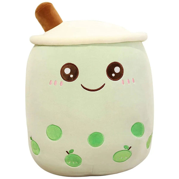 Planet Gates 20-25cm 18 9.4 inch Boba Plush Stuffed Bubble Tea Plushie Cartoon Milk Tea Cup Pillow Soft Kawaii Gifts for Kids