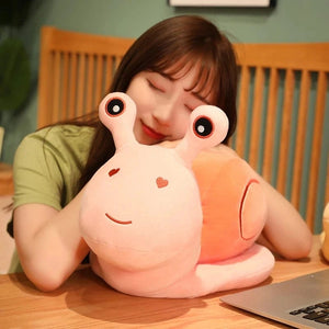 Planet Gates 20/30cm Cartoon Snails Plush Toys Lovely Animal Pillow Stuffed Soft Kawaii Snail Dolls Sofa Cushion Cute Birthday Gift for Girls
