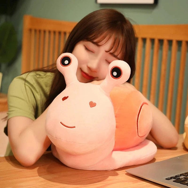 Planet Gates 20/30cm Cartoon Snails Plush Toys Lovely Animal Pillow Stuffed Soft Kawaii Snail Dolls Sofa Cushion Cute Birthday Gift for Girls
