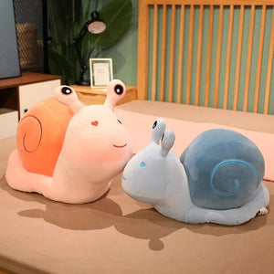 Planet Gates 20/30cm Cartoon Snails Plush Toys Lovely Animal Pillow Stuffed Soft Kawaii Snail Dolls Sofa Cushion Cute Birthday Gift for Girls