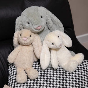 Planet Gates 20-45cm Cute Plush Toy Stuffed Toy Rabbit Doll Babies Sleeping Companion Kawaii Plush Long Ear Rabbit Doll Children's Gift