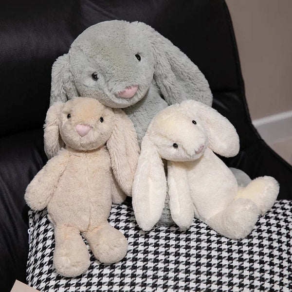 Planet Gates 20-45cm Cute Plush Toy Stuffed Toy Rabbit Doll Babies Sleeping Companion Kawaii Plush Long Ear Rabbit Doll Children's Gift