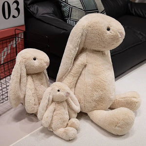 Planet Gates 20-45cm Cute Plush Toy Stuffed Toy Rabbit Doll Babies Sleeping Companion Kawaii Plush Long Ear Rabbit Doll Children's Gift