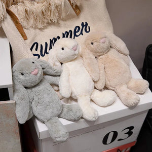 Planet Gates 20-45cm Cute Plush Toy Stuffed Toy Rabbit Doll Babies Sleeping Companion Kawaii Plush Long Ear Rabbit Doll Children's Gift