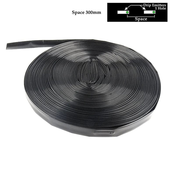 Planet Gates 20/50/100M 16mm Micro Irrigation Drip Tape 1-hole Greenhouse Garden Flower Pots Watering Soaker Hose With Pipe Connector