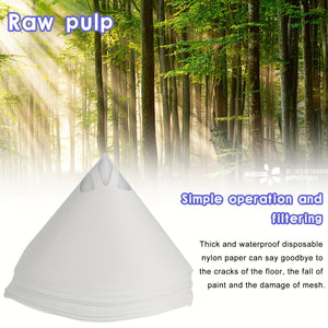 Planet Gates 20/50pcs Spray Gun Paper Funnel, Filter Paint Impurities, Paint Filter