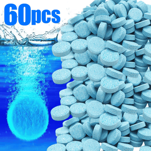 Planet Gates 20/60pcs Car Windshield Cleaner Car Effervescent Tablet Glass Water Solid Cleaner Universal Automobile Accessories Spray Cleaner