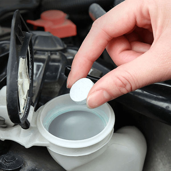 Planet Gates 20/60pcs Car Windshield Cleaner Car Effervescent Tablet Glass Water Solid Cleaner Universal Automobile Accessories Spray Cleaner