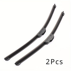 Planet Gates 20 Inch (50.8cm) 2pcs/set Automotive Universal Boneless U-shaped Wiper Blade Wiper Rubber Wiper Blade Black