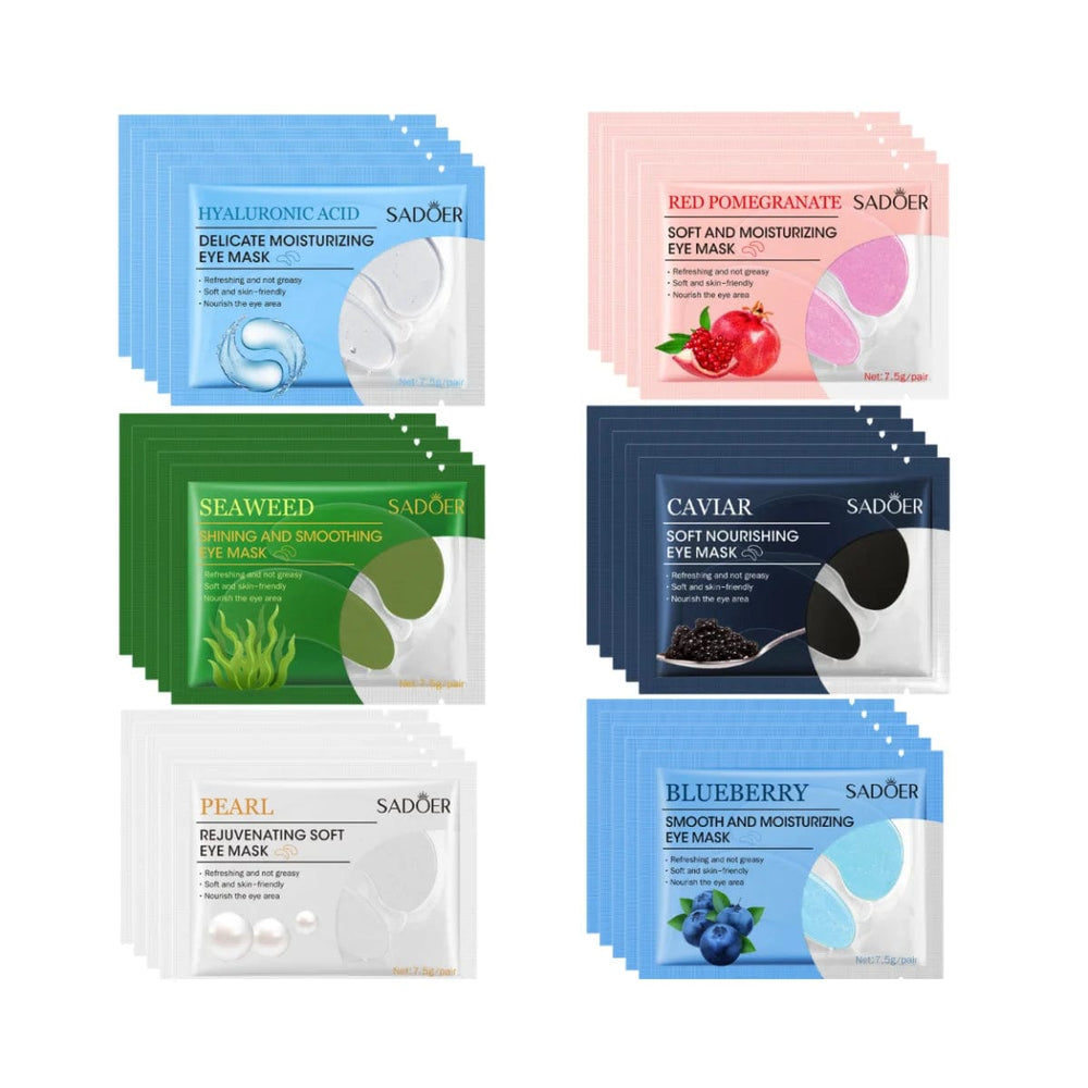 Planet Gates 20 Pairs Collagen Under Eye Patches Moisturizing Dark Circles Eyes Care Masks Puffy Eyes