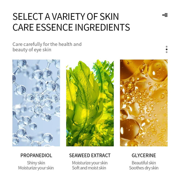 Planet Gates 20 Pairs Collagen Under Eye Patches Moisturizing Dark Circles Eyes Care Masks Puffy Eyes