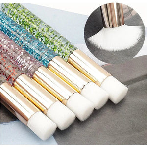 Planet Gates 20 Pcs Crystal Eyelash Cleaning Brush Lashes Shampoo Brush Eyelash Extension Peel Off Blackhead Remover Makeup Tools Supplies