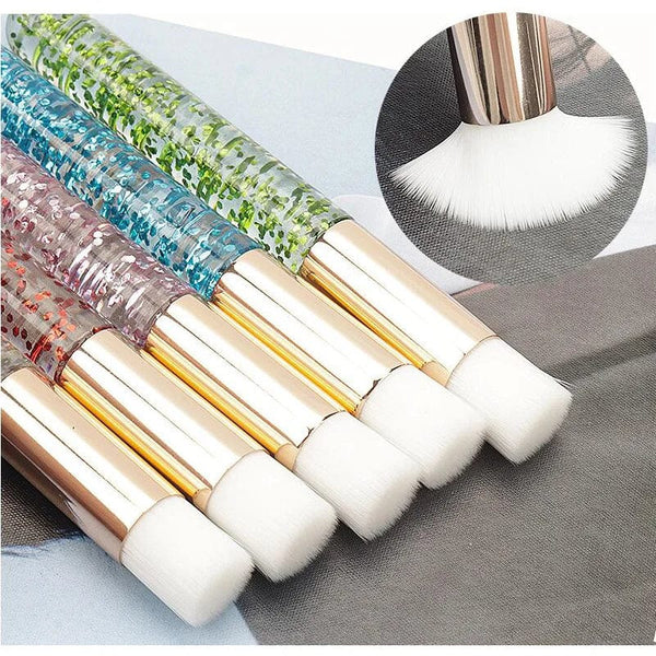 Planet Gates 20 Pcs Crystal Eyelash Cleaning Brush Lashes Shampoo Brush Eyelash Extension Peel Off Blackhead Remover Makeup Tools Supplies