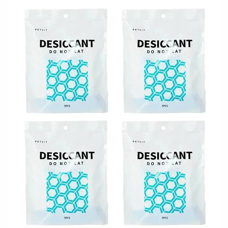 Planet Gates 20 pieces of box Smart Feeder Desiccant for Cat Dog Pets Smart Automatic Feeder Cat Bowl Dog Litter & Housebreaking Sandboxes for Cat