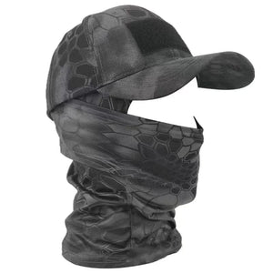 Planet Gates 20 Tactical Balaclava Baseball Caps Full Face Mask Set Men Summer Snapback Sun Hat Outdoor Hunting Camouflage Balaclava