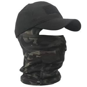 Planet Gates 20 Tactical Balaclava Baseball Caps Full Face Mask Set Men Summer Snapback Sun Hat Outdoor Hunting Camouflage Balaclava