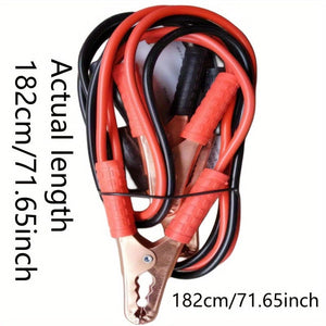 Planet Gates 200.0cm 1pair 500A Car Power Charging Booster Cable Alligator Clamp Battery Jumper Wire Emergency Car Wire Firing Line