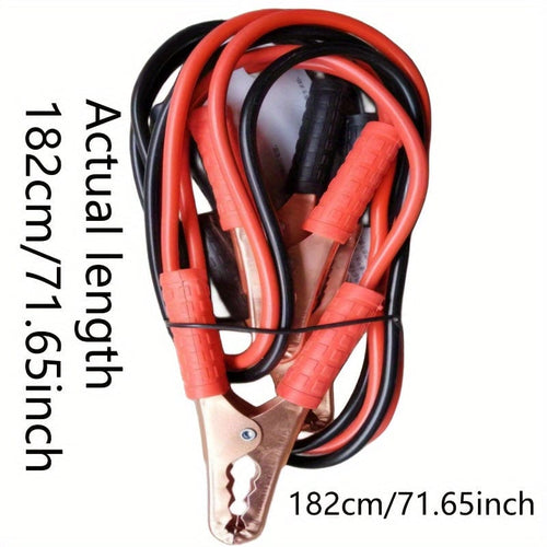 Planet Gates 200.0cm 1pair 500A Car Power Charging Booster Cable Alligator Clamp Battery Jumper Wire Emergency Car Wire Firing Line