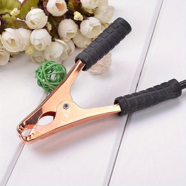 Planet Gates 200.0cm 1pair 500A Car Power Charging Booster Cable Alligator Clamp Battery Jumper Wire Emergency Car Wire Firing Line