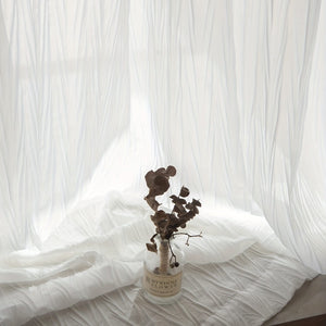 Planet Gates 200.0cm*259.99cm / White 1pc Velvet Window Sheer Curtain Suitable For Living Room, Bedroom, Kitchen, Bathroom, Home Decor, Room Decor