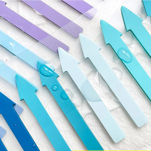 Planet Gates 200 Sheets Transparent Fluorescent Index Tabs PET Arrow Flags Sticky Note for Page Marker Planner Stickers Office School